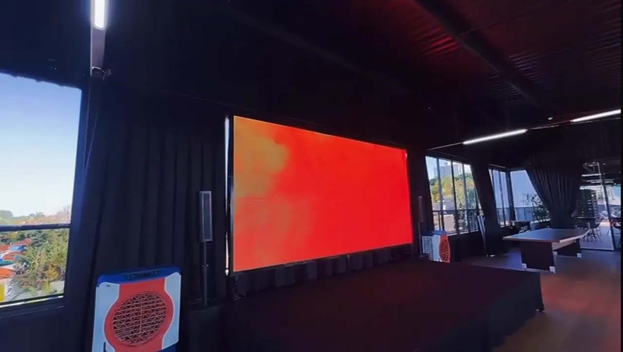 Telão de LED no palco